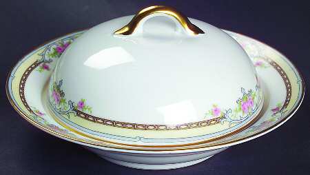 Poinciana Round Covered Butter