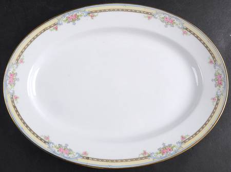 Poinciana 11" Oval Serving Platter