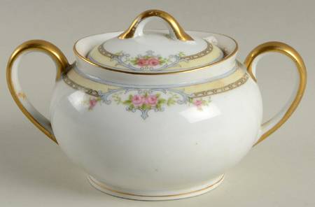 Poinciana Sugar Bowl & Lid
