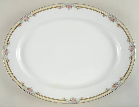 Poinciana 16" Oval Serving Platter