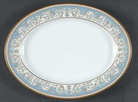 Polonaise 11" Oval Serving Platter by Noritake