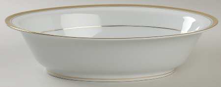 Pompeii 10" Oval Vegetable Bowl