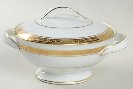 Pompeii Sugar Bowl & Lid