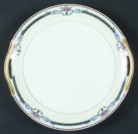 Pontiac Handled Cake Plate