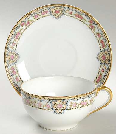 Portland Flat Cup & Saucer Set