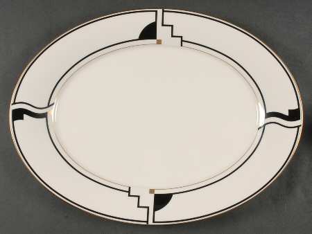 Portfolio 15" Oval Serving Platter