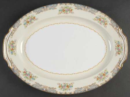 Posy 16" Oval Serving Platter