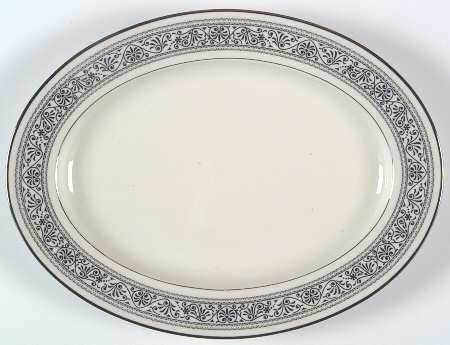 Prelude 11" Oval Serving Platter by Noritake
