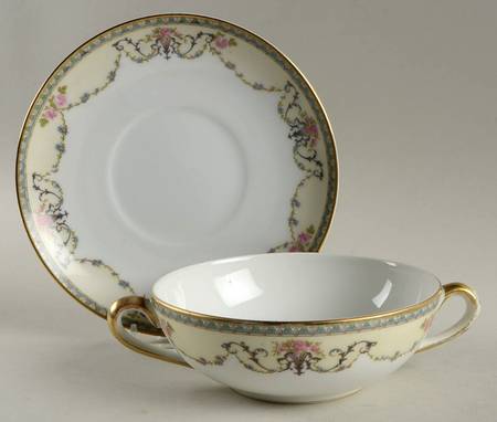 Premier Flat Cream Soup Bowl & Saucer Set