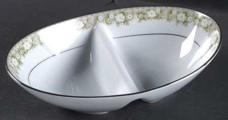 Princeton 10" Oval Divided Vegetable Bowl