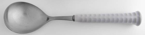 Primary Salad Serving Spoon with Stainless Bowl