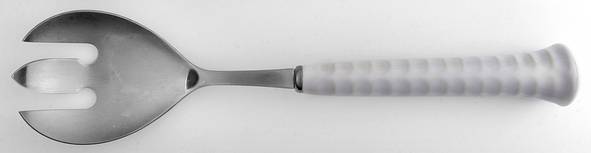 Primary Salad Serving Fork with Stainless Prongs