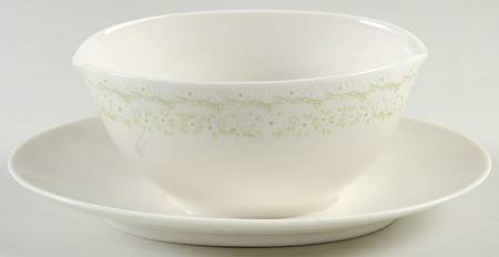 Primavera Gravy Boat with Attached Underplate