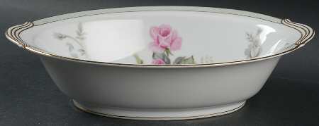 Priscilla 10" Oval Vegetable Bowl