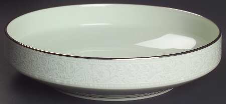 Promise Me Green 8" Round Vegetable Bowl