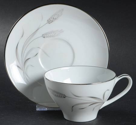 Prosperity Flat Cup & Saucer Set