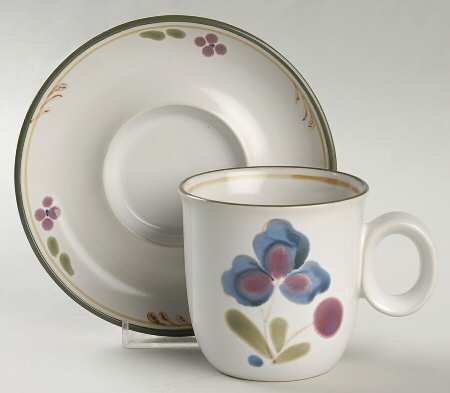 Providence Flat Cup & Saucer Set