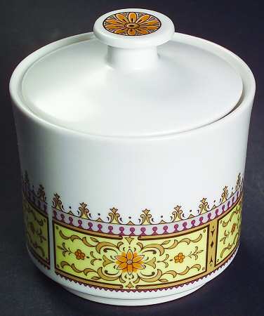 Provincial Sugar Bowl & Lid