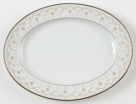 Prudence 11" Oval Serving Platter