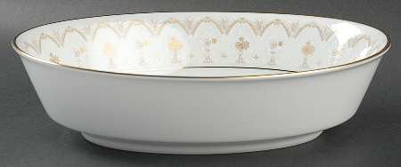 Prudence 9" Oval Vegetable Bowl