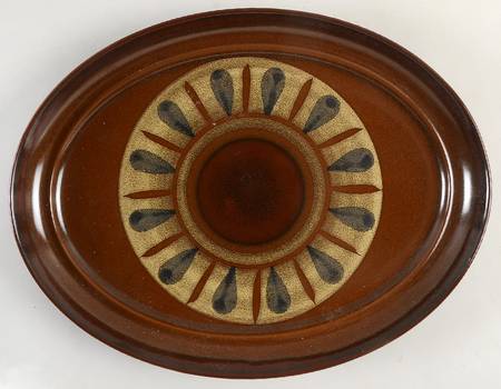 Pueblo 14" Oval Serving Platter