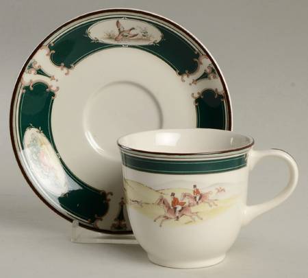 Pursuit Flat Demitasse Cup & Saucer Set