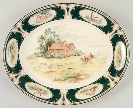 Pursuit 14" Oval Serving Platter