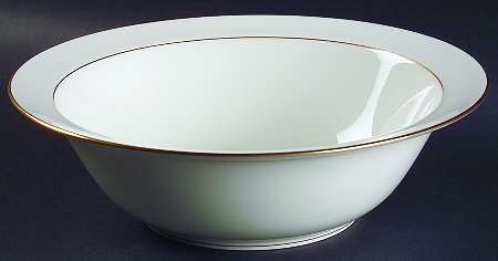Purity Gold 9" Round Vegetable Bowl
