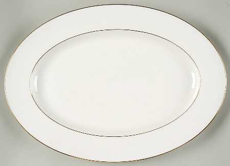 Purity Gold 16" Oval Serving Platter