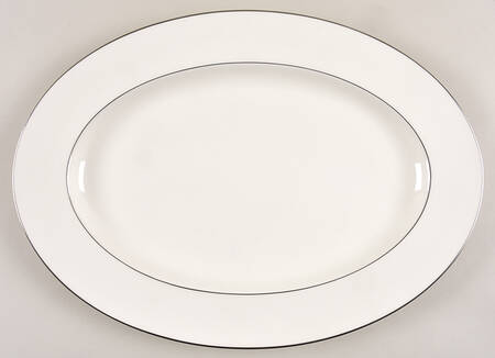 Purity White 16" Oval Serving Platter