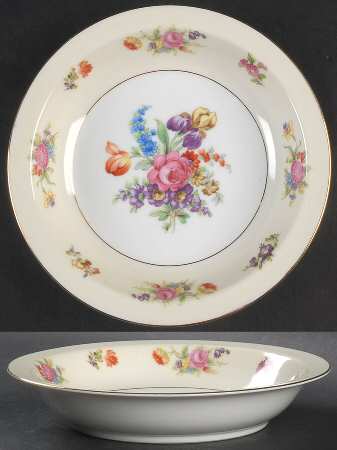 Queen Anne Rim Soup Bowl