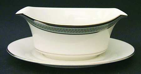Queens Guard Gravy Boat with Attached Underplate