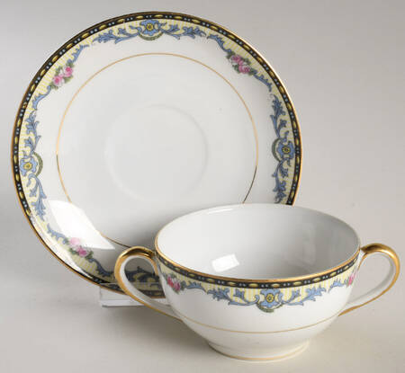 Radcliffe Flat Bouillon Cup & Saucer