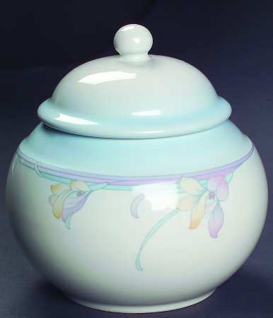 Rainbow End Sugar Bowl & Lid