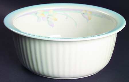 Rainbow End 8" Round Vegetable Bowl