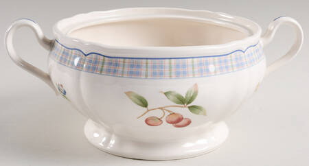 Rainbow Fruits Round Vegetable No Lid