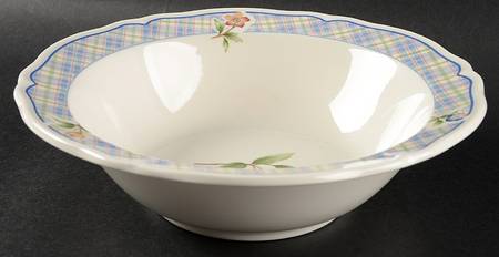 Rainbow Fruits 9" Round Vegetable Bowl