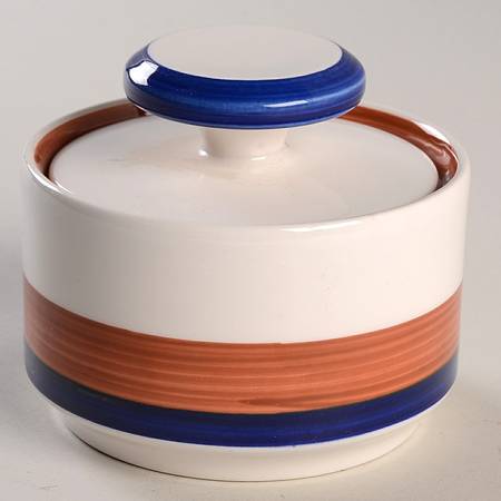 Ragtime Sugar Bowl & Lid