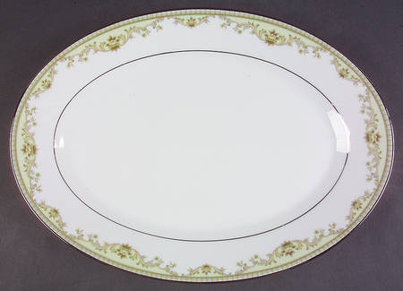 Raleigh 14" Oval Serving Platter