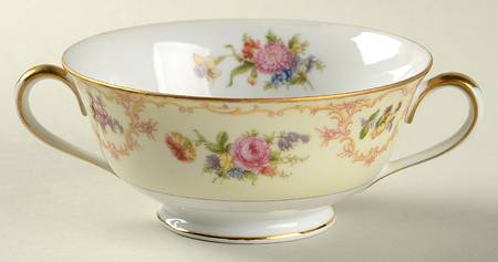 Ramona Footed Cream Soup Bowl