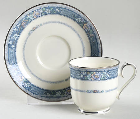 Randolph Footed Demitasse Cup & Saucer Set