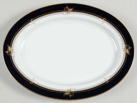 Rangoon 13" Oval Serving Platter