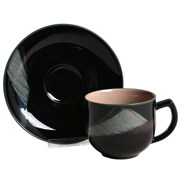Rapids Flat Cup & Saucer Set