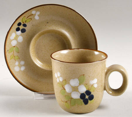 Rapture Flat Cup & Saucer Set