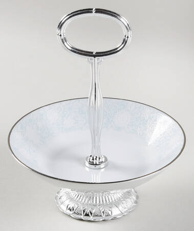 Ravel 6"-7" Handled Footed Nut Dish HC