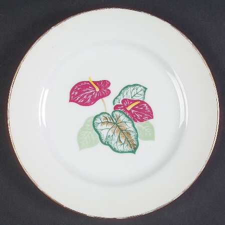 Redfan Bread & Butter Plate