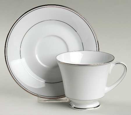 Regency Footed Cup & Saucer Set