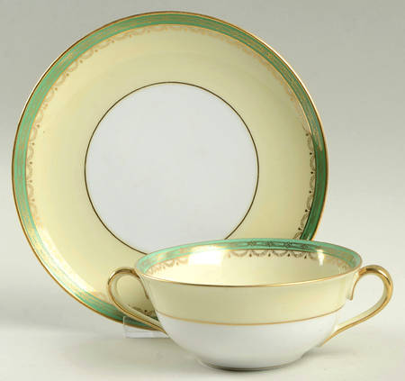 Regent Flat Cream Soup Bowl & Saucer Set
