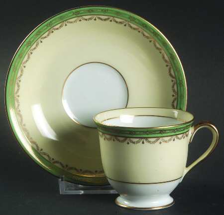 Regent Footed Demitasse Cup & Saucer Set