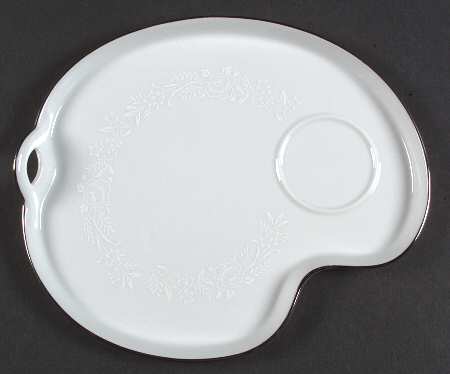Reina (#6450Q) Snack Plate